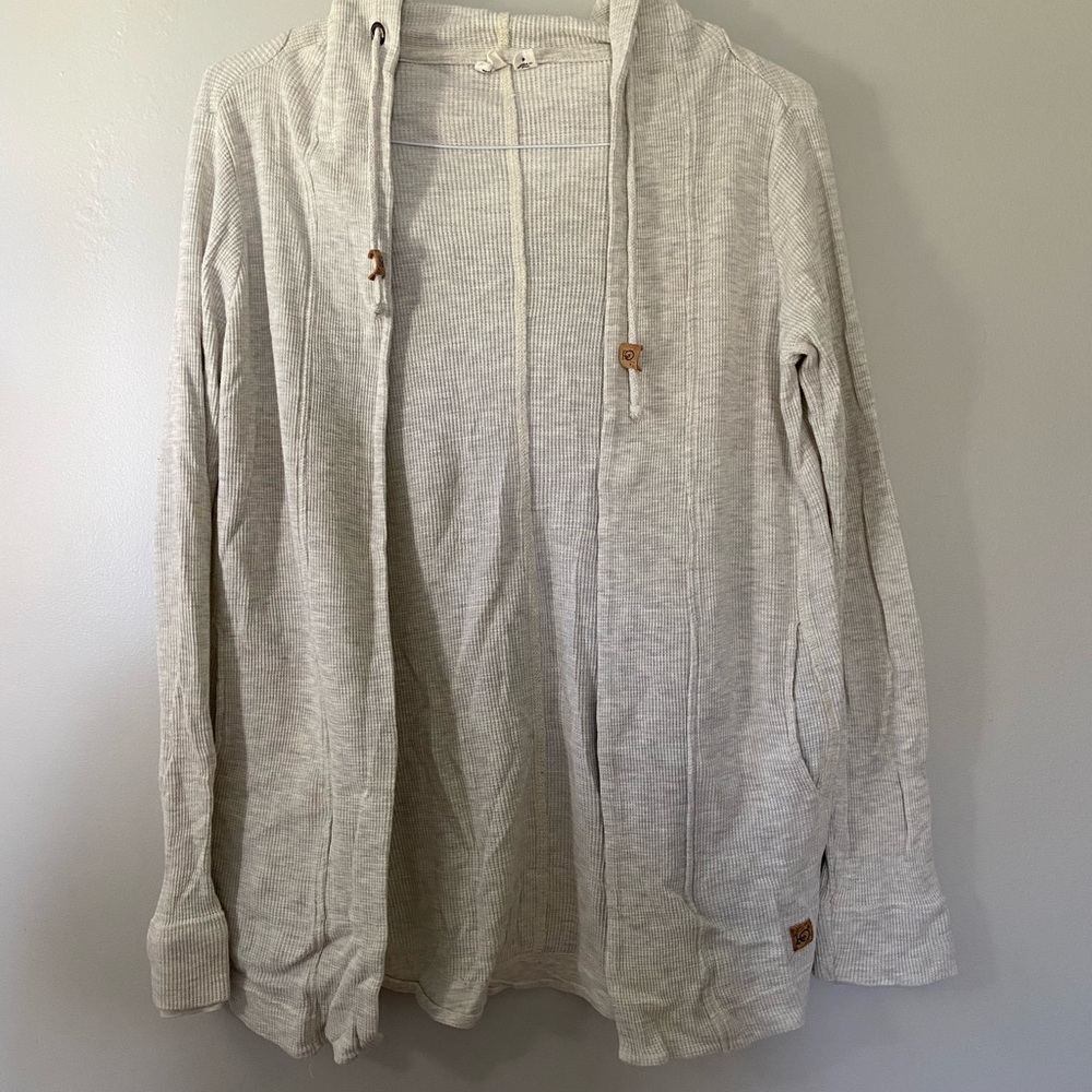 Ten Tree Waffle Knit Cardigan